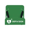 DefiSign Wandbeugel | geschikt voor alle AED&#039;s (sommige zonder tas) | voorzien van klik-gesp 