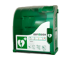 AED wandkast met alarm | zonder pincodeslot | LED nachtverlichting | geschikt voor BINNEN | incl batterijen