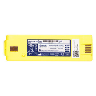 Cardiac Science Lithiumbatterij voor G3 type 9146 (geel) | Deze IntelliSense Lithiumbatterij is geschikt voor Powerheart G3 AED