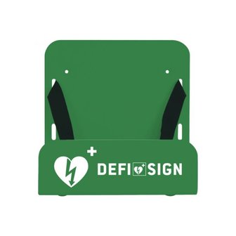 DefiSign Wandbeugel | geschikt voor alle AED's (sommige zonder tas) | voorzien van klik-gesp 