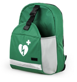 AED backpack | geschikt voor alle (door ons gevoerde) AED's | voorvak voor AED | groot binnenvak met 3 tasjes