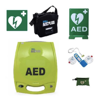 Zoll AED binnen pakket met wandbeugel