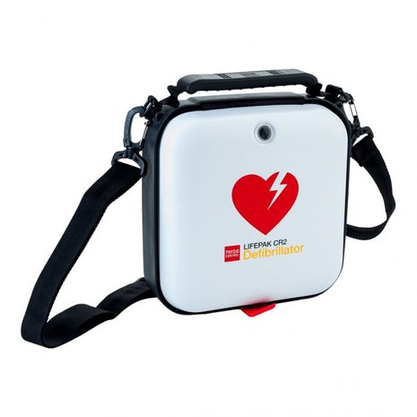 Physio Control CR2 tas | hardcase | met handige verstelbare draagband | zichtvenster om status AED te kunnen zien zonder tas te