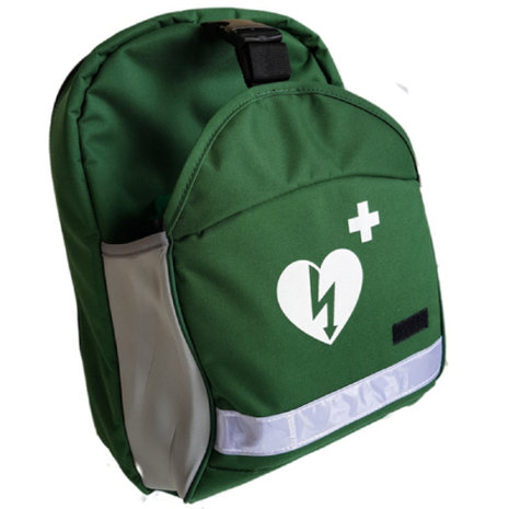 AED backpack zijkant
