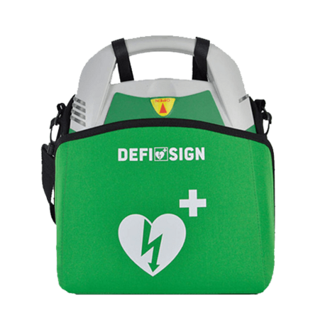 De DefiSign LIFE AED | één van de goedkoopste AED's | 10 jaar garantie | inclusief tas | voor slechts 1171
