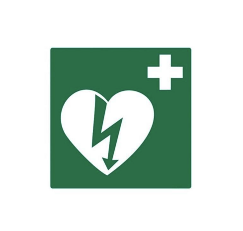 AED sticker