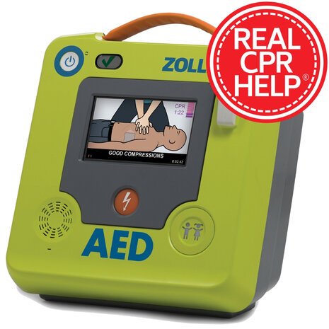 Zoll AED 3 halfautomaat | IP-55 | Kindmodus | Multi color scherm | Real CPR help elektroden | 8 jaar garantie