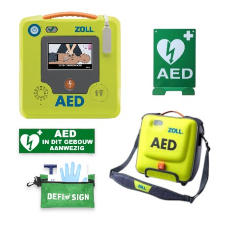 Zoll AED 3 binnenpakket met wandbeugel en tas