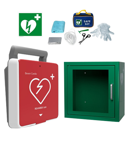 Bexen Cardio Reanibex 100 | ingebouwde reanimatie-assistent | gegevensoverdracht via WiFi  | IP65 | 7 jaar garantie | 0 seconde