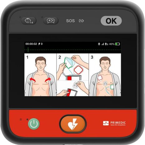 primedic heartsave myPAD display aed (volautomaat)
