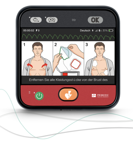 primedic heartsave myPAD display aed (volautomaat)