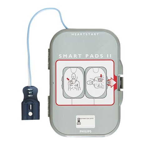 Elektrode voor de Philips Heartstart FrX | levensduur 2 jaar | wordt per paar verkocht.