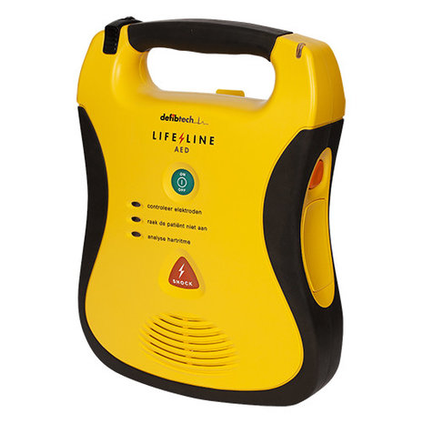 De Defibtech Lifeline AED | meest verkochte AED in Nederland | zeer robuust | IP55 | exclusief tas | 8 jaar garantie 