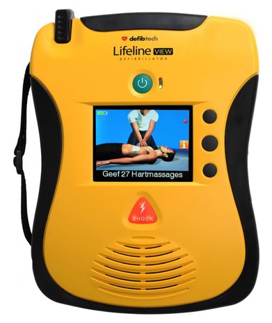  | meest geavanceerde AED op de markt | helder LCD-scherm | aantrekkelijke prijs | GRATIS tas | 8 jaar garantie |