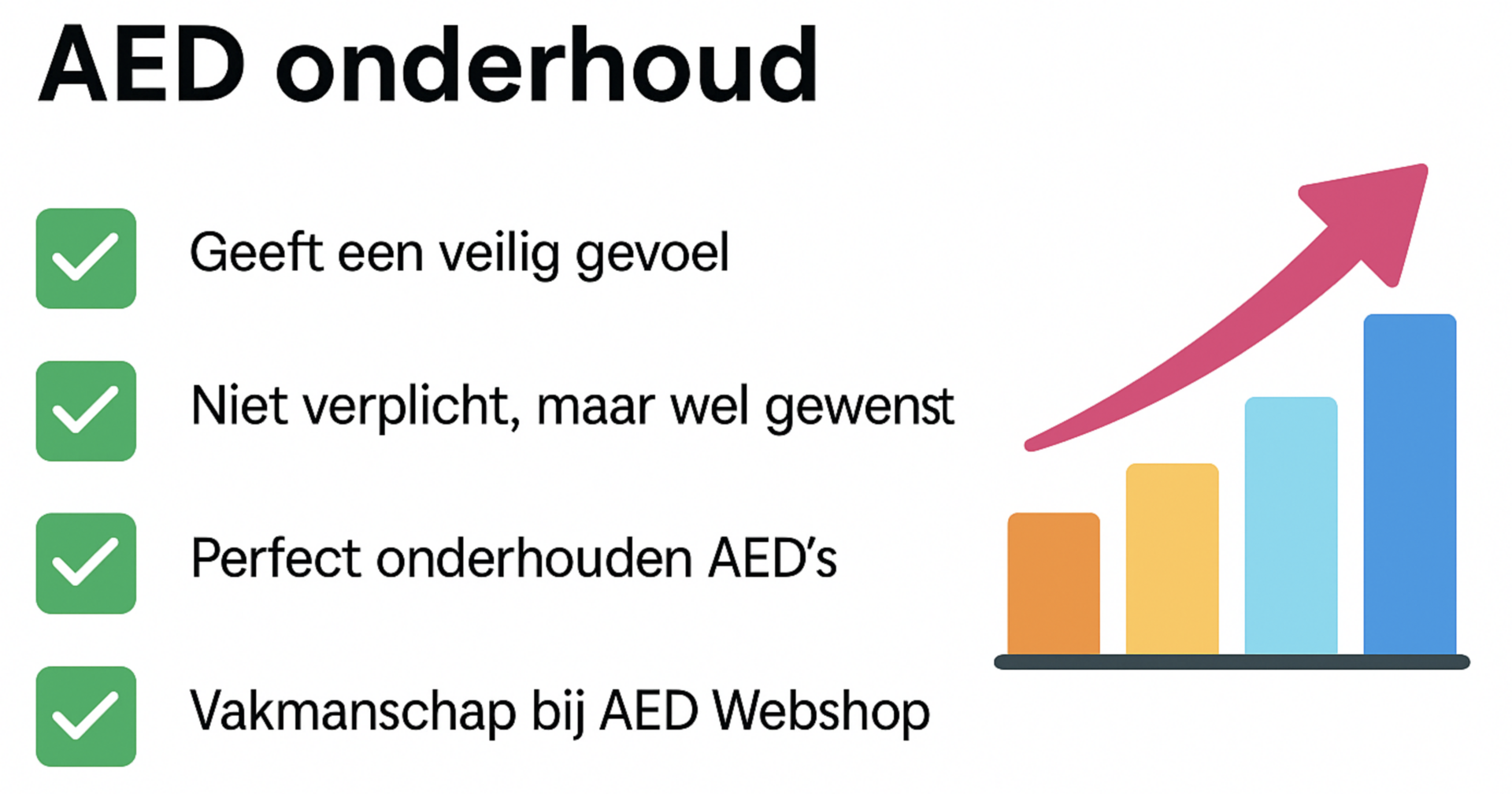 AED onderhoud illustratie