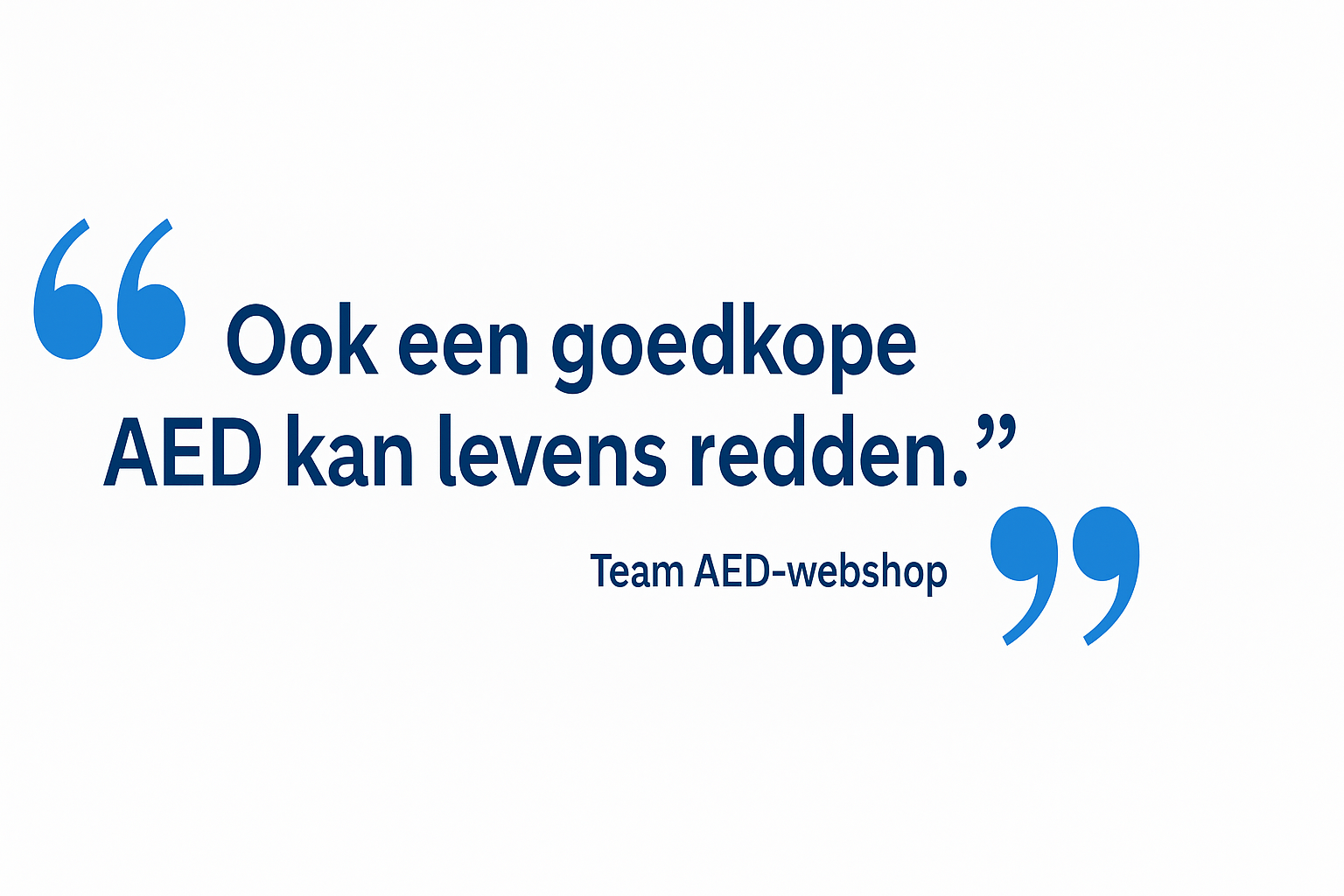 Goedkope AED