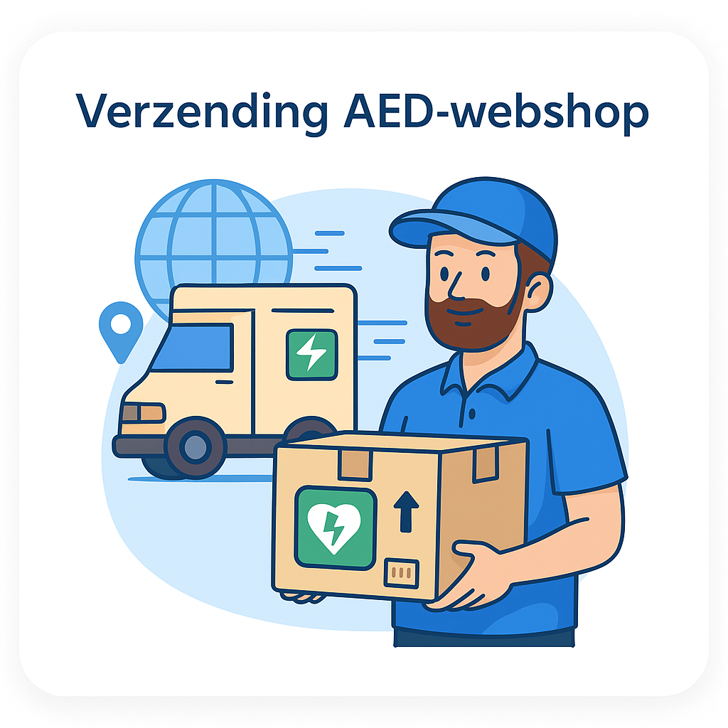 Verzending AED webshop