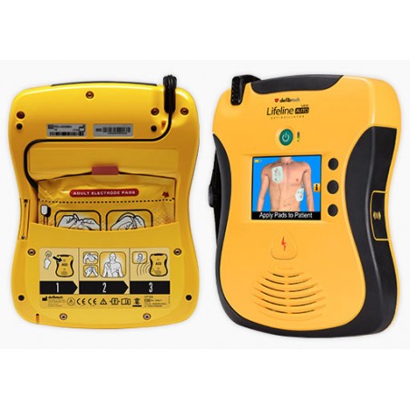 Defibtech VIEW binnenpakket met groene wandkast, tas en accessoires