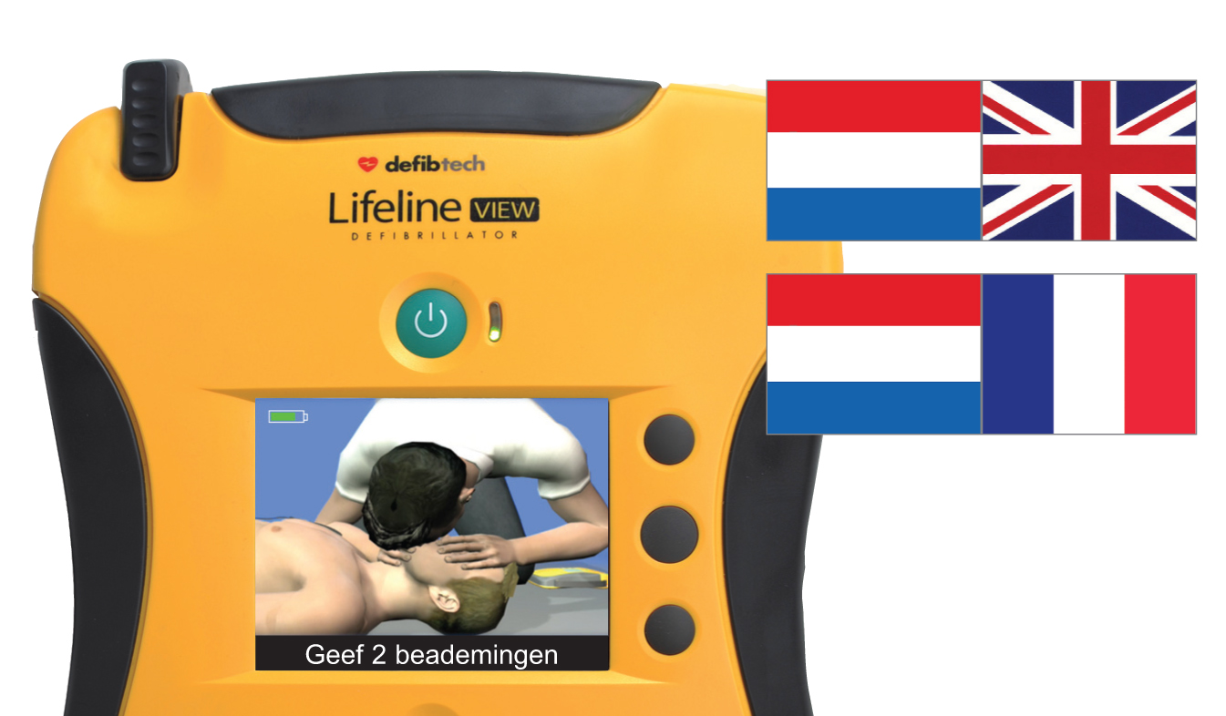 defibtech view aed meertalig