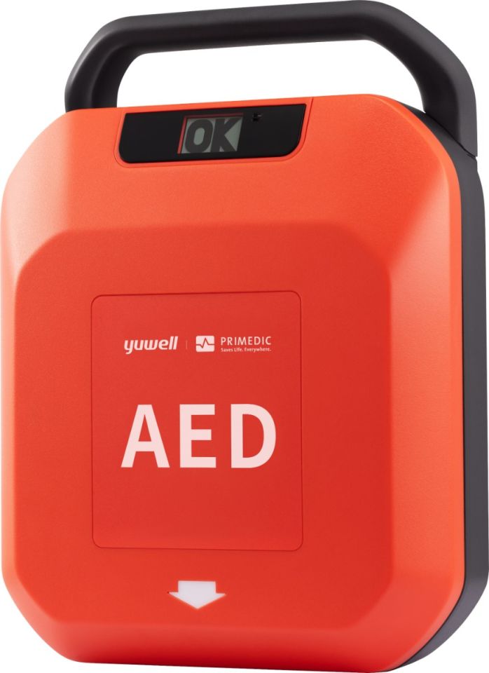 Primedic HeartSave batterij plaatsen (Y/YA)