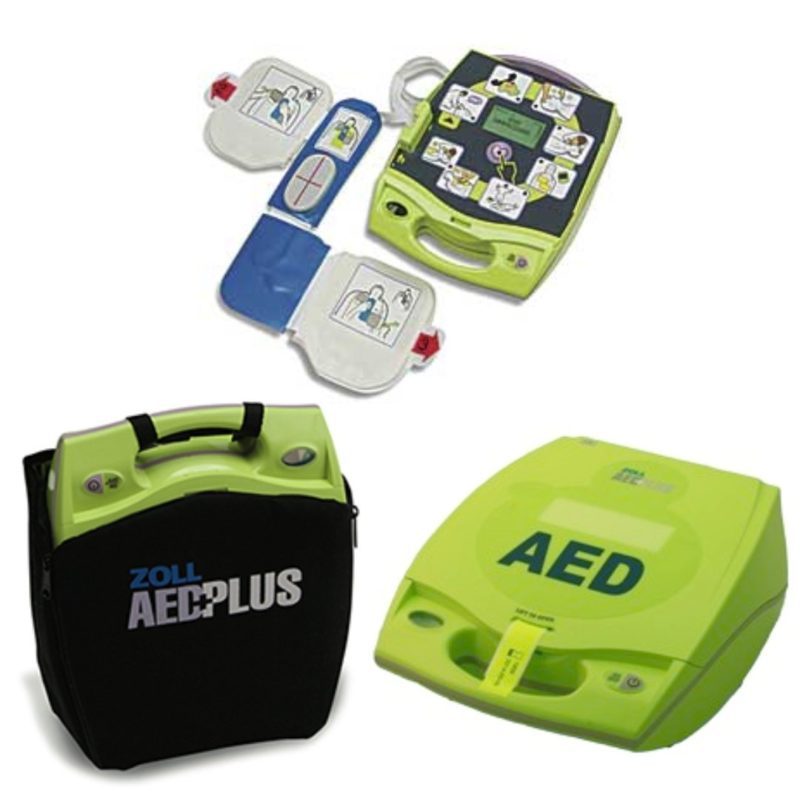 Zoll AED Plus ECG halfautomaat met CPR-D padz en draagtas