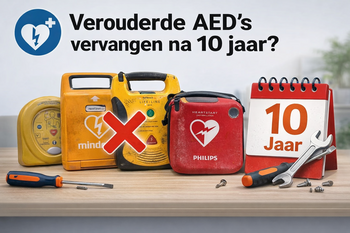 aed vervangen na 10 jaar
