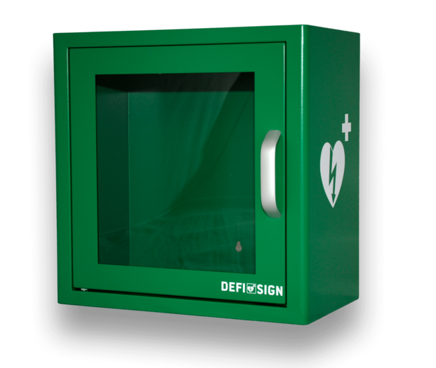 Wandkast met alarm voor AED AED Wandkast met alarm voor AED AED
