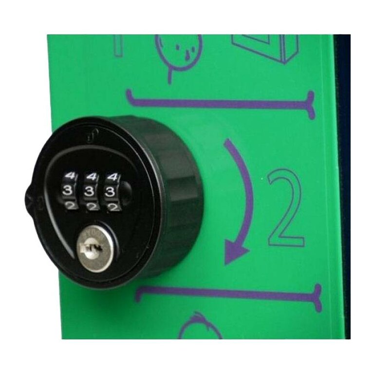 Mechanisch driecijferig codeslot van de SmartCase SC1240 buitenkast