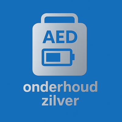 AED onderhoud zilver