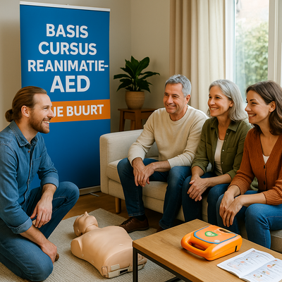 Basis cursus Reanimatie-AED in je buurt