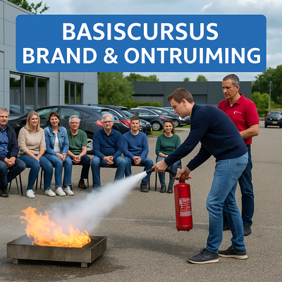 In-company BHV-brand-ontruiming cursus (groep 5 personen)