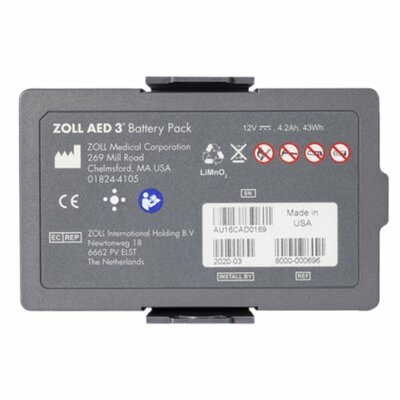 zoll aed 3 batterij