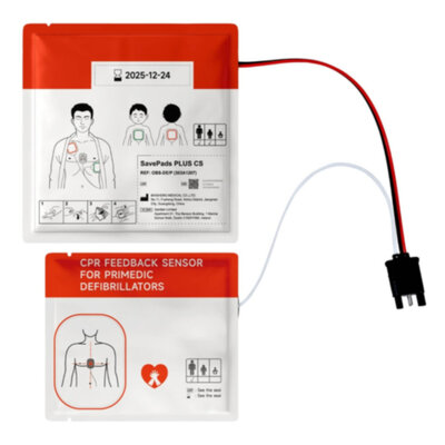 primedic heartsave MyPad met CPR-feedbacksensor