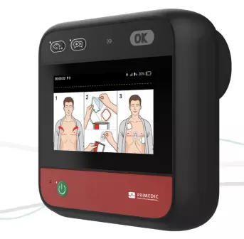 Primedic HeartSave myPAD Display halfautomatische AED